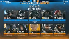 RainbowSixPro League Season 8Evil Geniuses vs mousesports