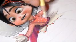 Drawing Vanellope von Schweetz  Wreck It Ralph