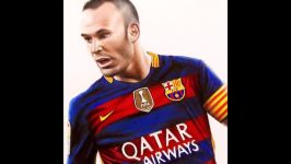 Tribute to Andres Iniesta  Speed Drawing