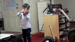 Violin Boy paganini Christian Li 6 yrs old