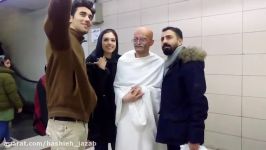 حضور گاندی در مترو تهران