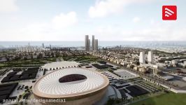 رونمایی قطر طرح استادیوم طلایی برای فینال جام جهانی 2022