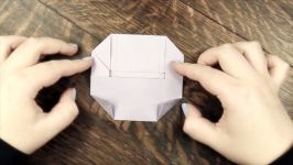 اوریگامی جعبه کادو  آموزش ساخت جعبه کادو کاغذی  کاردستی