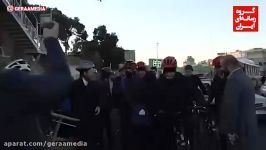 قرار سه‌شنبه‌ها؛ روایت گرا یک روز دوچرخه‌سواری شهردار تهران