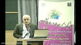 سخنرانی رییس پنجمین کنگره قارچ شناسی پزشکی ایران دکتر اکبری ساری