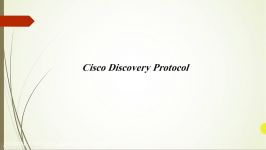 Cisco Discovery Protocol