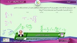 تست حرکت نوسانی آونگ ساده  آقای فیزیک  توسط استاد وحید فتاحی