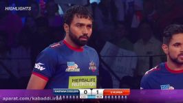 خلاصه بازی مومبا فاضل ابوالفضل Kabaddi Steelers  Mumba