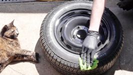 Super Rusty Spare Wheel Restoration