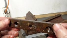 Rusty Deadlocked Vise  Perfect Restoration