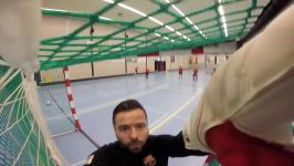 GoPro Futsal saves Luca Balossino field goalie