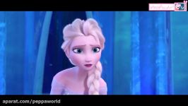 ترانه کارتون frozen  قصر السا  بازی دنیای پپا کوچولو  Peppaworld.ir