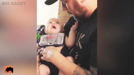 Funny Daddy and Baby Beatbox  Cute Baby Videos