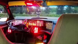 Full size Remote controlled car Knight rider KITT parkinglot test