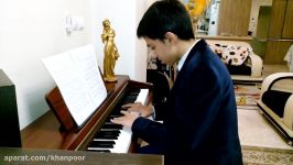 سنده قالماز نوازندگی پیانو توسط امیرحسین احمدیان