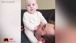 Baby and Daddy Cute Moment  Funny Baby Video