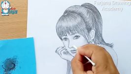 How to draw a girl step by step Pencil Sketch drawing