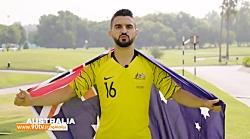 خوش آمدگویی کاپیتانهای 24 تیم حاضر در جام ملت های آسیا 2019