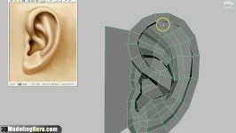 How to Model an Ear  Low Poly to Intermediate 3D Modeling Tutorial