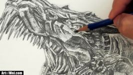 How to Draw Transformers Grimlock  Age of Extinction