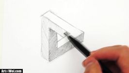 How to Draw an Optical Illusion Triangle the Easy Way