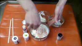 Coloring Whipped Cream Icing  Chox Decorates Cakes #19