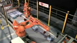 ABB Robotics  Palletizing Cartons