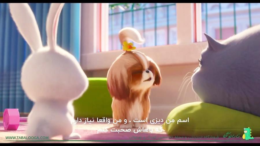 جدید ترین تریلر The Secret Life Of Pets2 2019 معرفی شخصیت دیزی Daisyبا زیرنویس