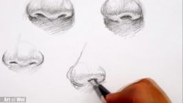 How to Draw a Nose the Easy Way  Different Angles