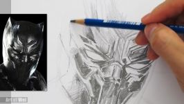 How to Draw the Black Panther from Captain America Civil War