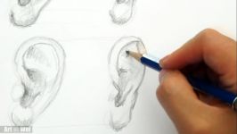 How to Draw the Ear the Easy Way  Different Angles