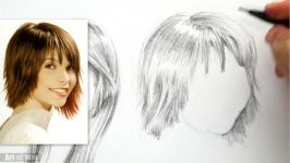 How to Draw Straight Hair the Easy Way