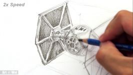 How to Draw the Tie Fighter the EASY Way