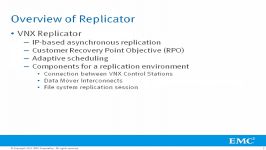 EMC VNX Replicator