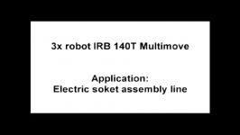 ABB Robotics  Assembly of electrical sockets