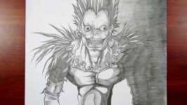 Drawing Ryuk from Death Note