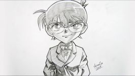 Drawing Case Closed  Pencil  Anime