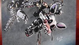 Drawing Mangle  Five Nights at Freddys