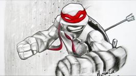 Drawing Raphael 2012  Teenage Mutant Ninja Turtles