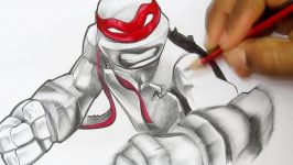 How to Draw Raphael 2012  TMNT  Long Version