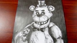 How to Draw Five Nights at Freddys  Freddy Fazbear