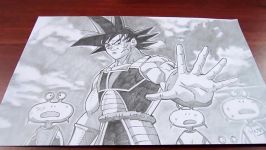 How to Draw Bardock  The Father of Goku  DBZ