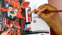 Drawing Foxy  Five Nights At Freddy´s Long Version