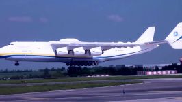 Antonov An 225 Mriya in Perth and Prague Airport Cargo 117 Tonne Generator