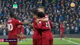 گلها لحظات حساس لیگ اروپا 2019 2018  گل لیورپول به منچسترسیتیروبرتو فیرمینو