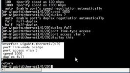 Common mand on HP and Cisco Switches