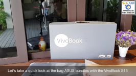 Unboxing The ASUS VivoBook S15 S510U Laptop