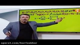 آموزش بی نظیرحل تست الگوی ماشین ریاضی کنکور موسسه حرف اخر استاد منتظری