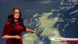 Judith Ralston  BBC Scotland Weather 24Dec2018