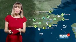 Holly Green  ITV Meridian Weather 24Dec2018